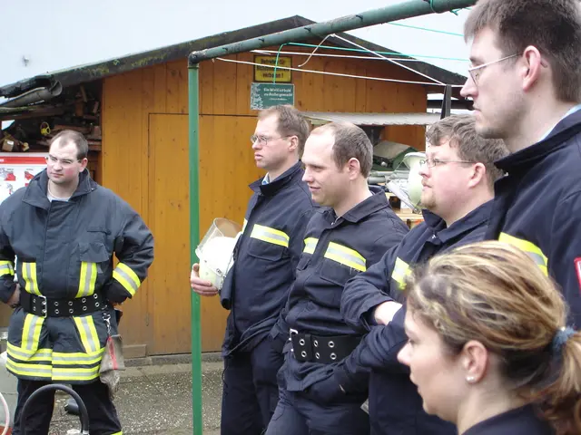 Firefighters in North Rhine-Westphalia face significant endeavors as they deal with a man who has...