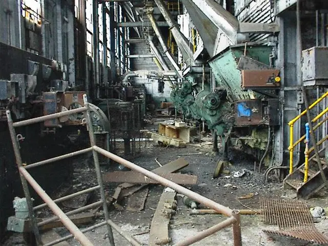 Industrial mishap leaves individual gravely hurt